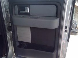 2012 FORD F-15, SILVER, XLT MODEL, CREW CAB, 3.5L TURBO, 4X4, F26356